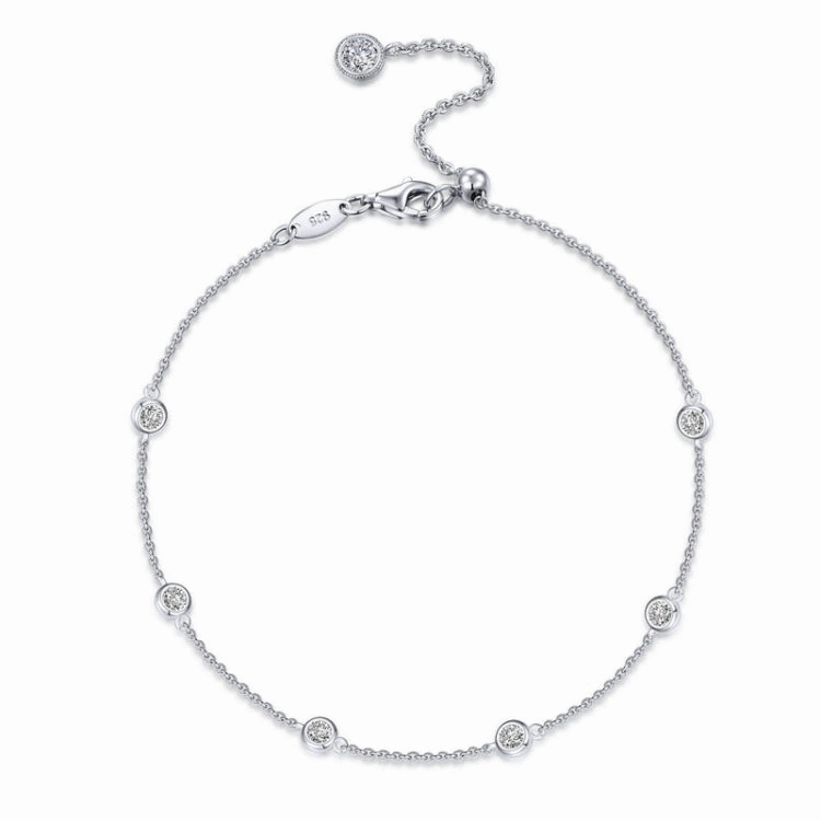 0.53 CTW Station Bracelet Refined Shape