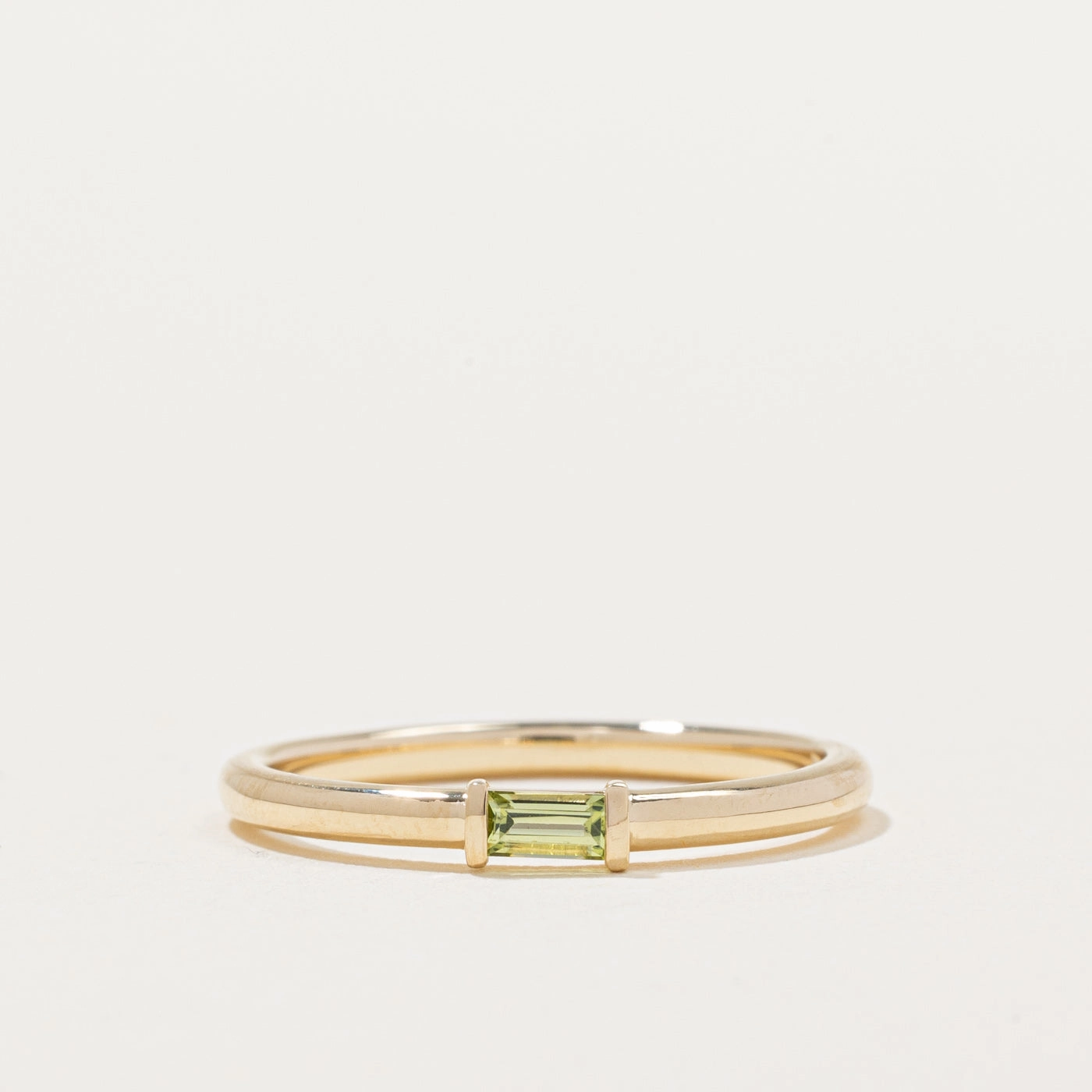 Luxury Night All Occasion 100 Ways' 14k Peridot Ring | 0.12ct | SZ 6.75 |