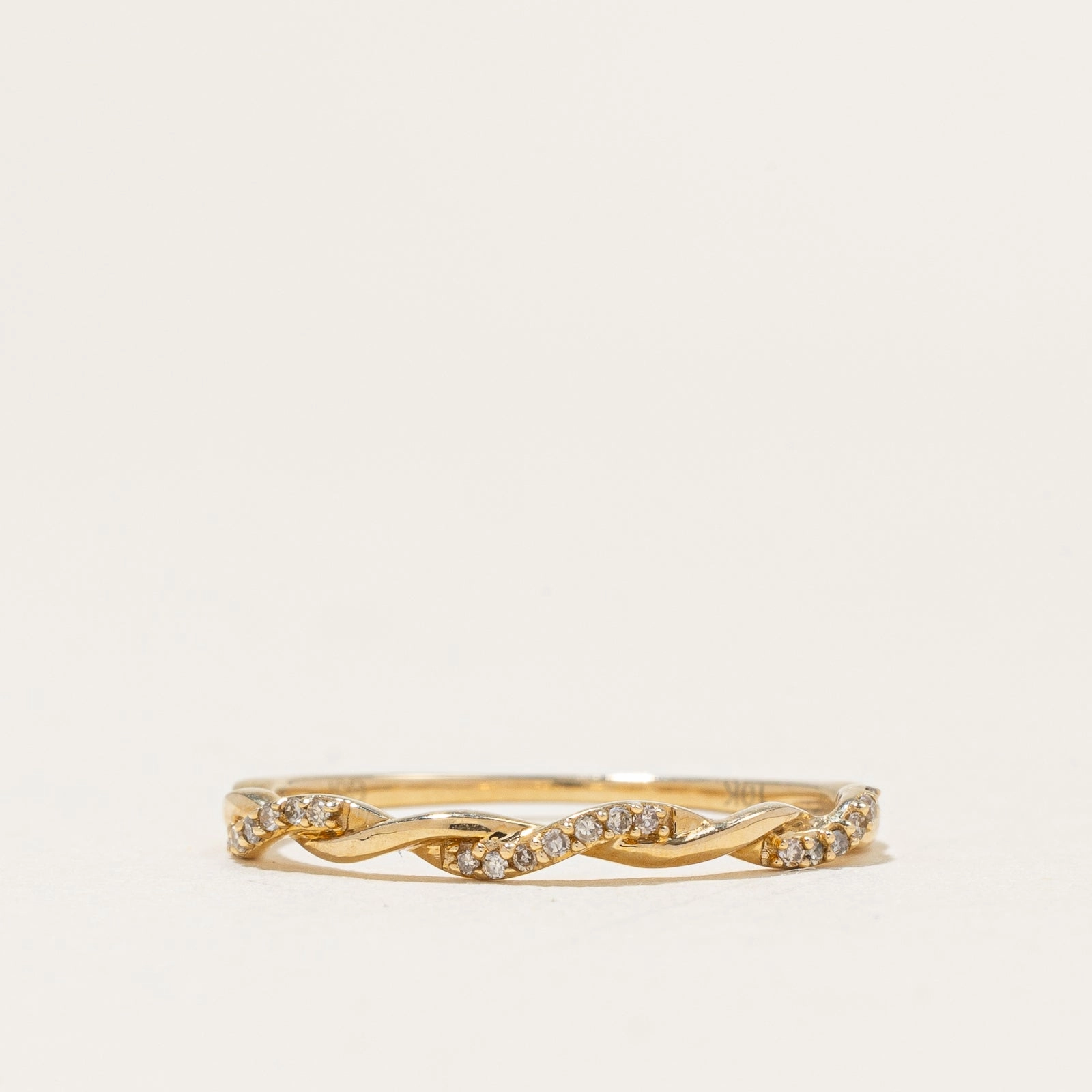 100 Ways' Diamond Twist Bands | Options Available | SZ 7 | Lightweight Glam Playful Spark