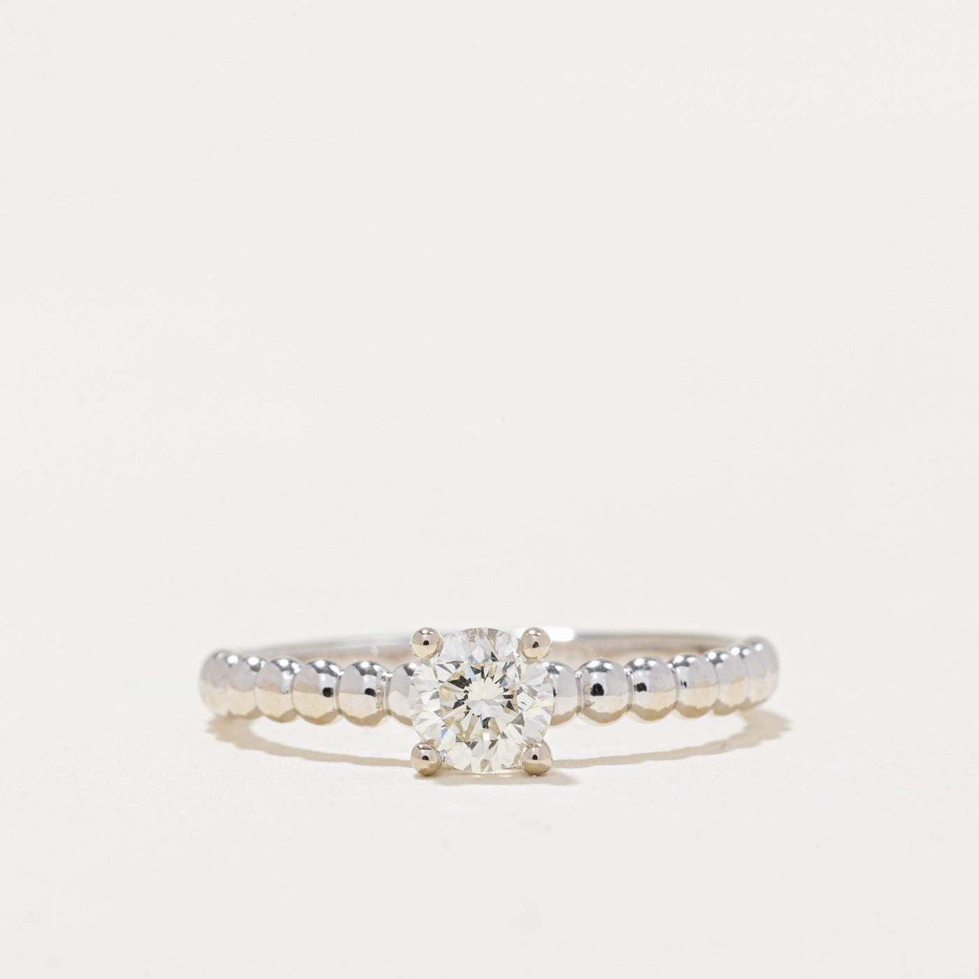 100 Ways' GIA Certified Diamond Engagement Ring | 0.44ct VS2 G | SZ 6.75 | Polished Layer