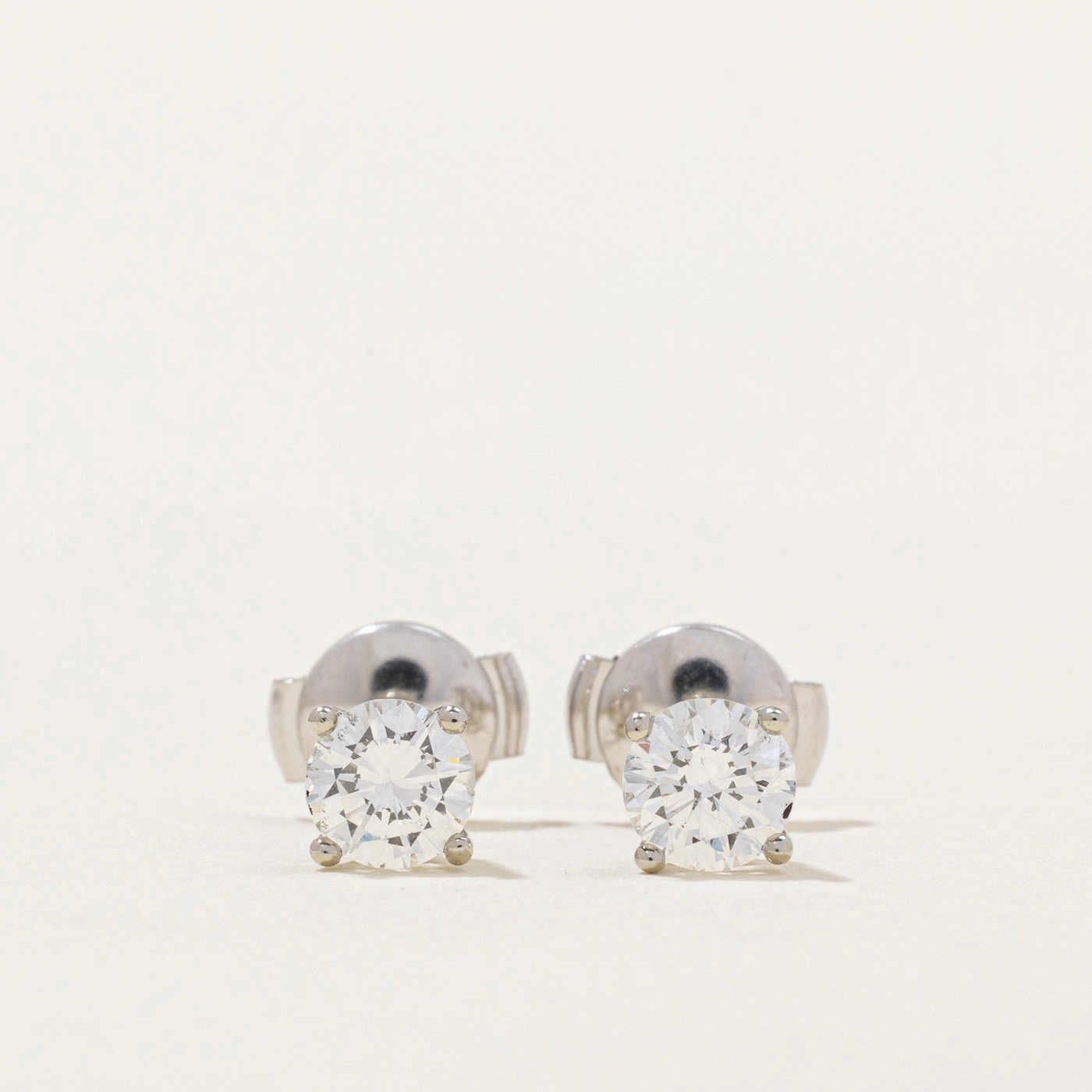 100 Ways' GIA Certified Diamond Stud Earrings | 0.71ctw I1 H/I | Artisan Flair