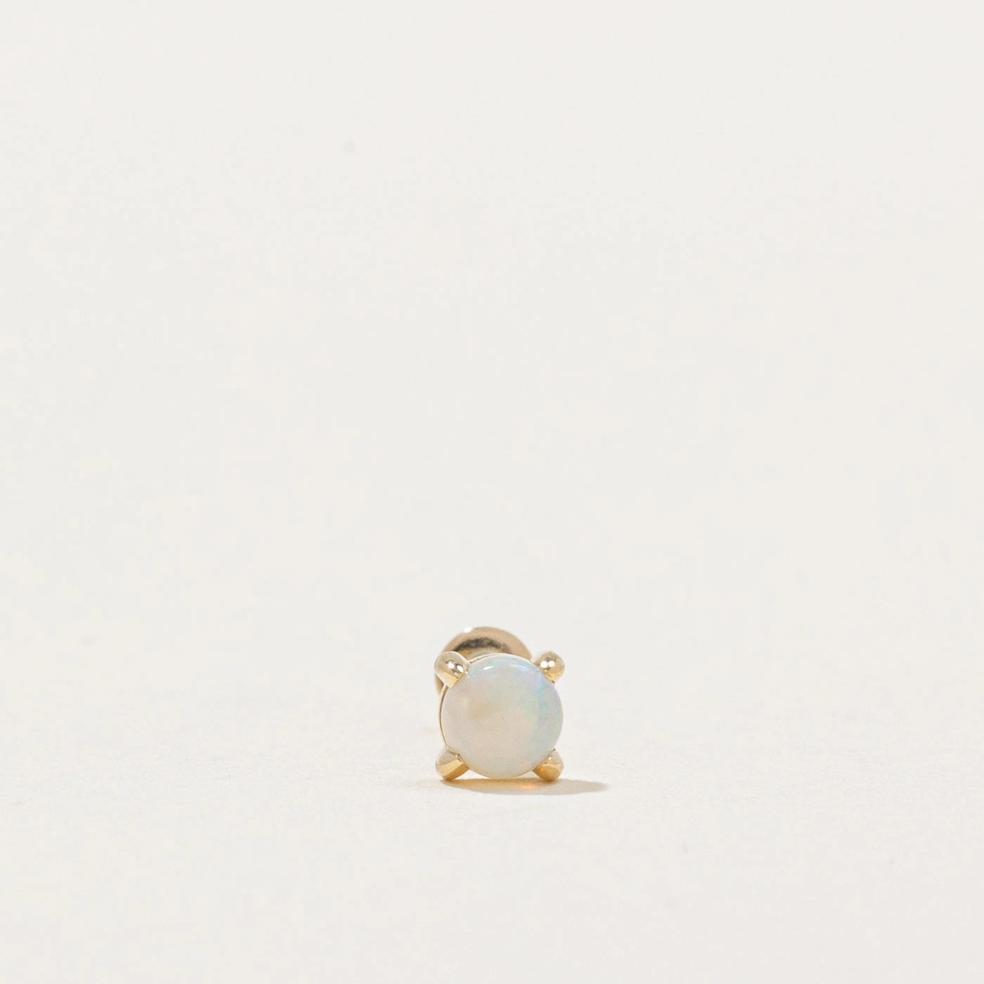 100 Ways' Press-Fit Opal Earring | 0.10ct | Sun-Kissed Look
