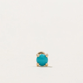 100 Ways' Press-Fit Turquoise Earring | 0.10ct | Luxe Lookbook