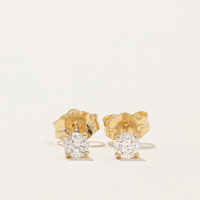 100 Ways Diamond Stud Earrings | 0.25ctw | Feminine Accent