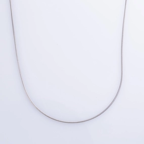 10k Rose Gold Snake Chain | 16" | Refined Feature Rich Detailing