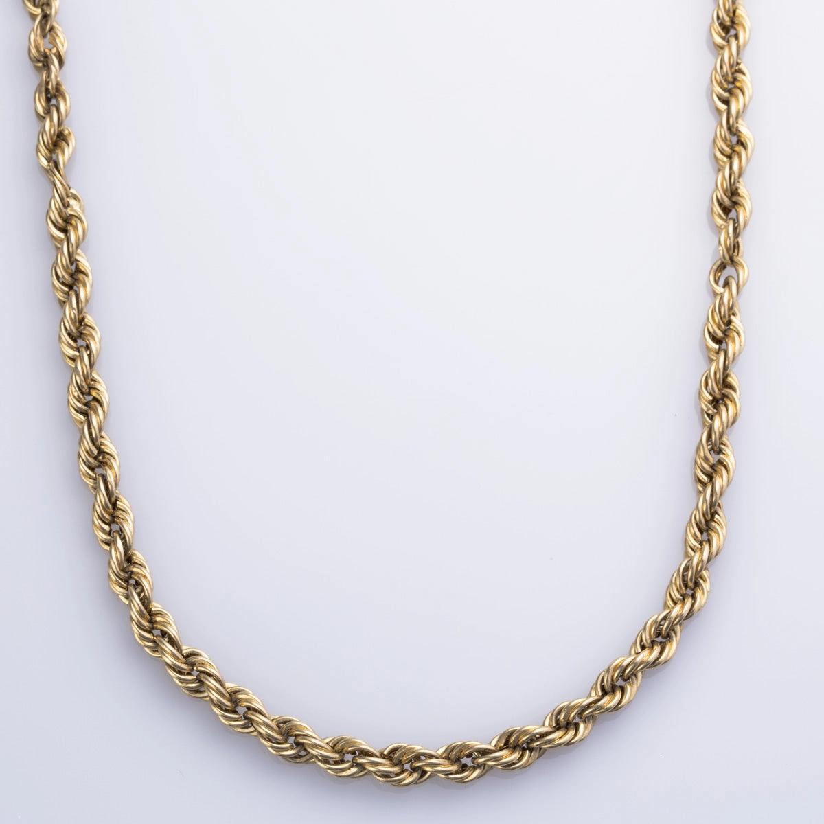 Night Style Charming Pieces 10k Yellow Gold Rope Chain | 30" |