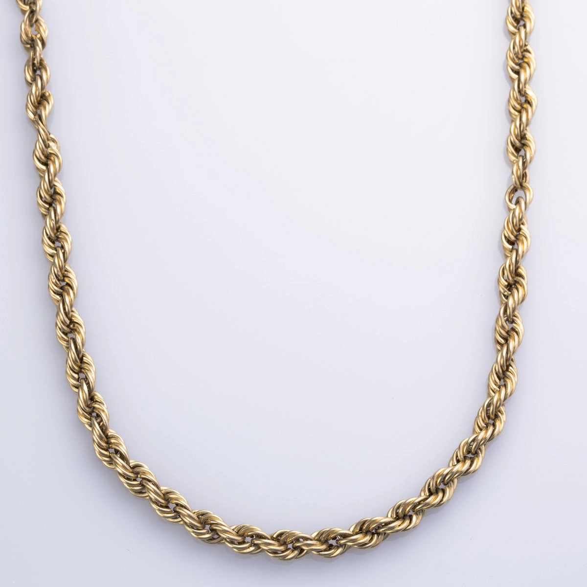 10k Yellow Gold Rope Chain | 30" | Polished Look