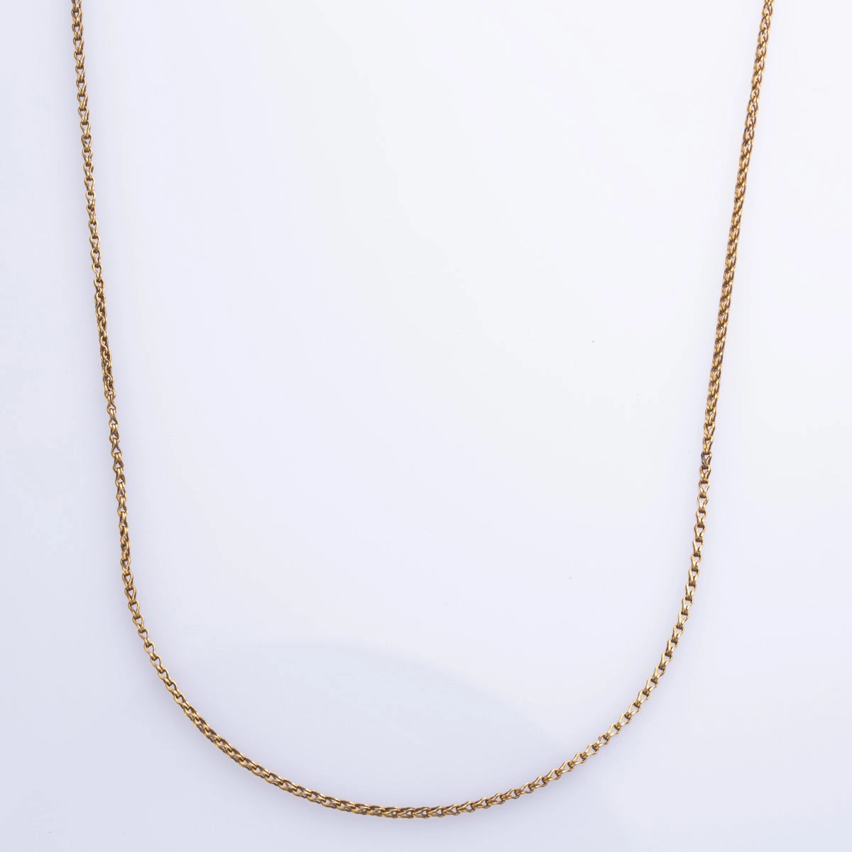 18k Yellow Gold Chain | 24" | Classic Finish Minimalist Style