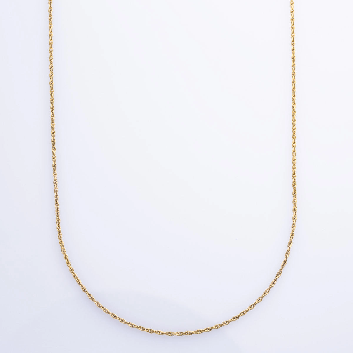 18k Yellow Gold Rope Chain | 24" | Charming Design exquisite design