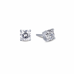 Charming Gifts 1.98 CTW Solitaire Stud Earrings