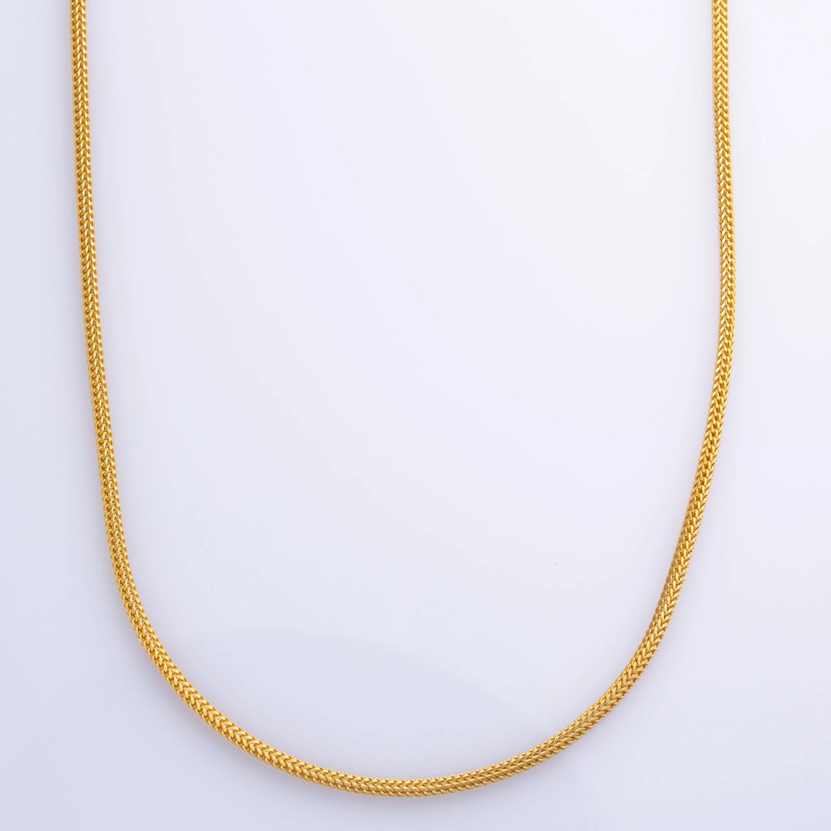 City Look Graceful Look 22k Yellow Gold Wheat Chain | 24" |