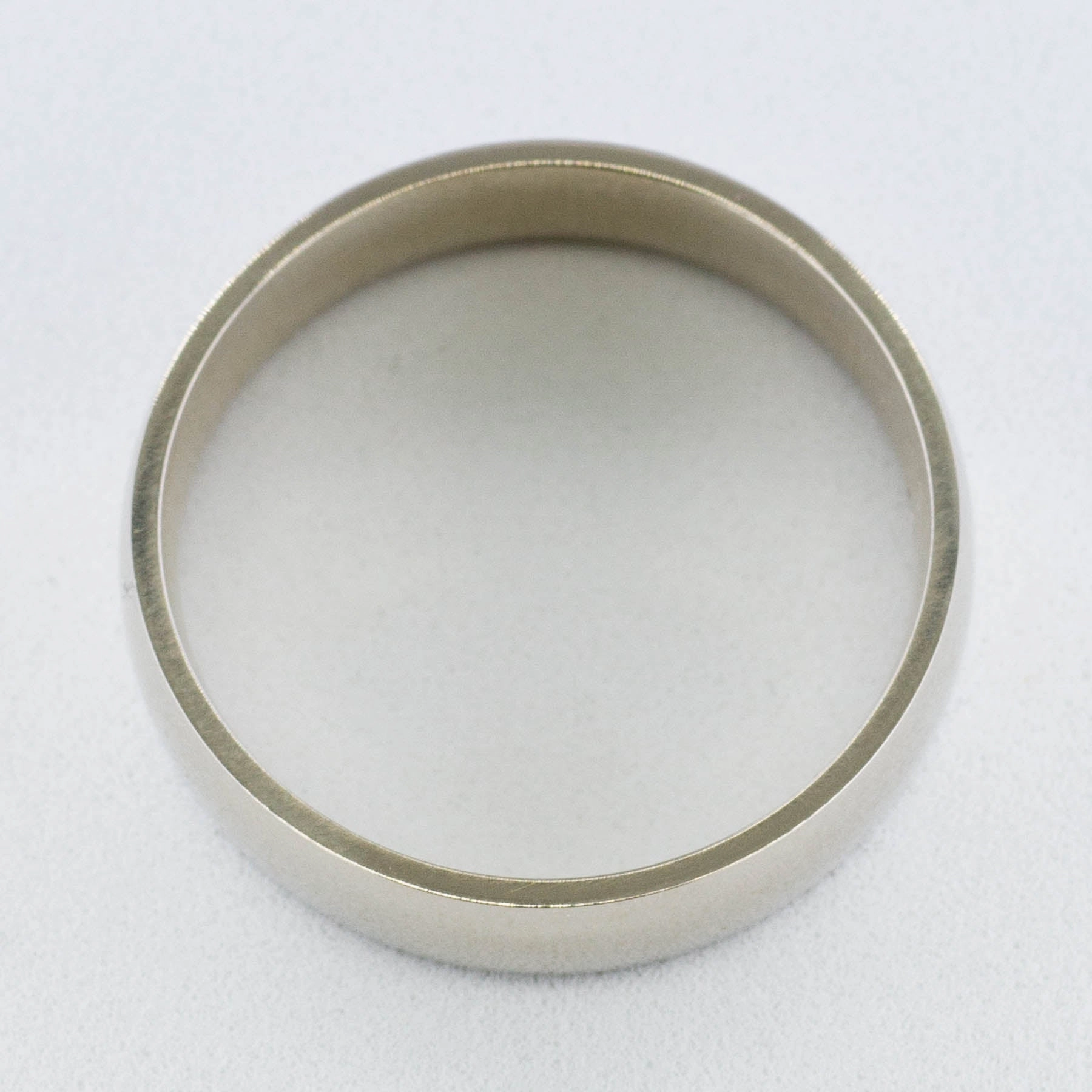 '100 Ways' 14k Classic White Gold Band | Minimal Appeal