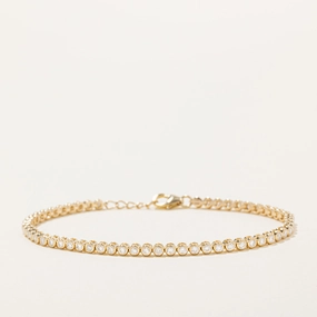 Stylish pieces '100 Ways' 14K Diamond Tennis Bracelet | 1.00ctw | 7"