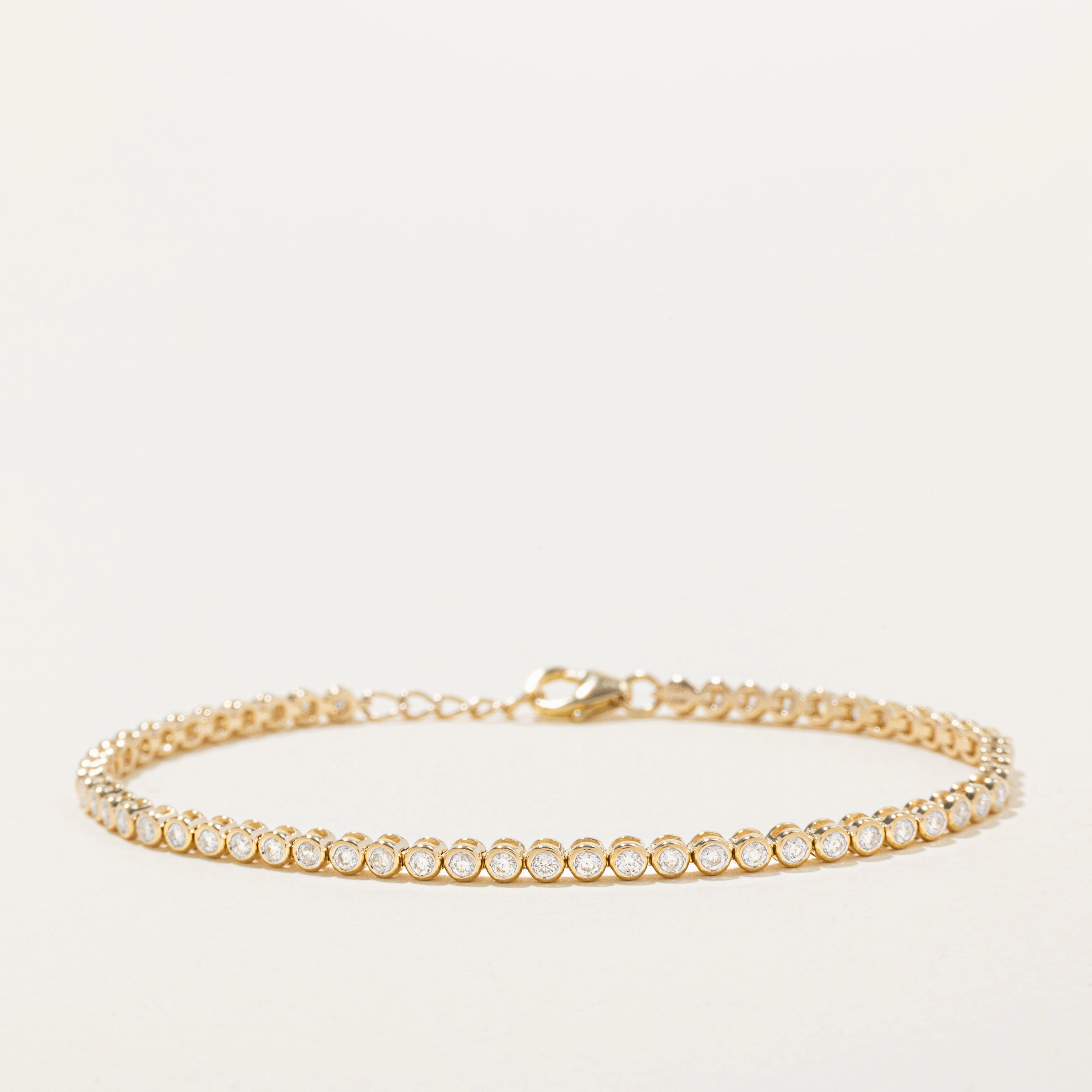 Stylish pieces '100 Ways' 14K Diamond Tennis Bracelet | 1.00ctw | 7"