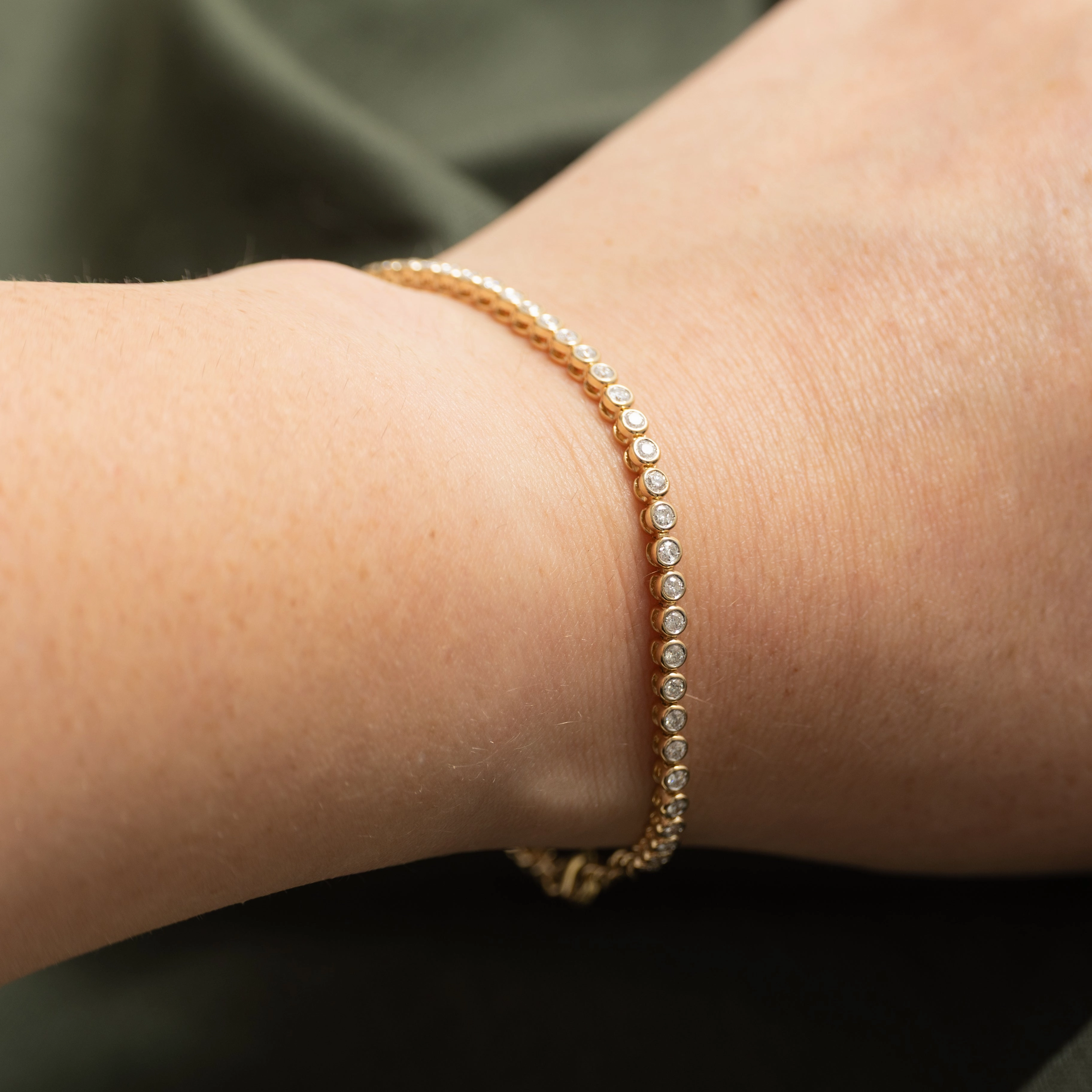 '100 Ways' 14K Diamond Tennis Bracelet | 1.00ctw | 7" Creative Glance