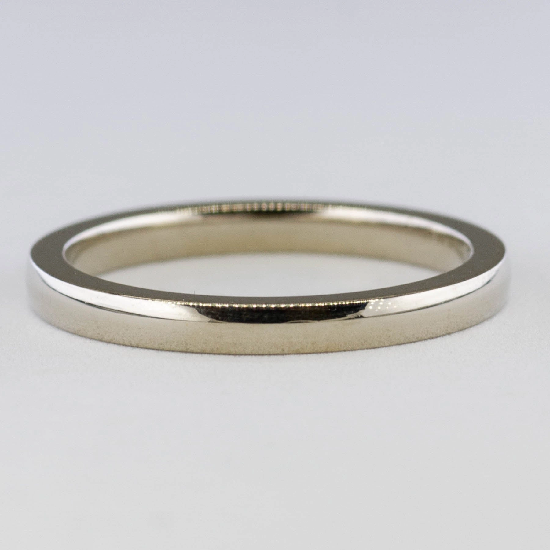 Everyday Chic '100 Ways' 18k White Gold Band | 2mm