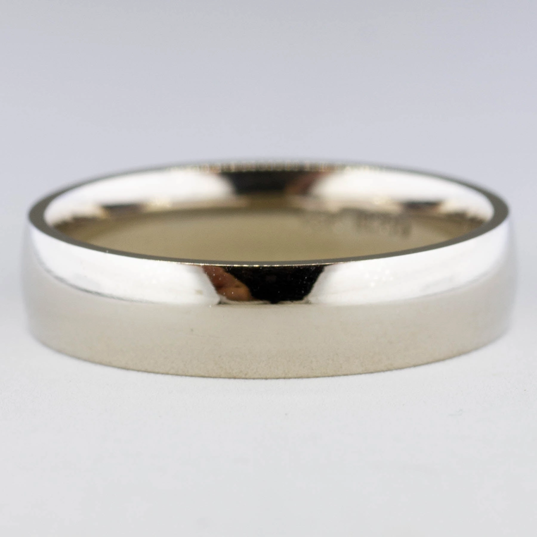 Sculpted Finish Radiant Texture '100 Ways' 18k White Gold Band | 5mm