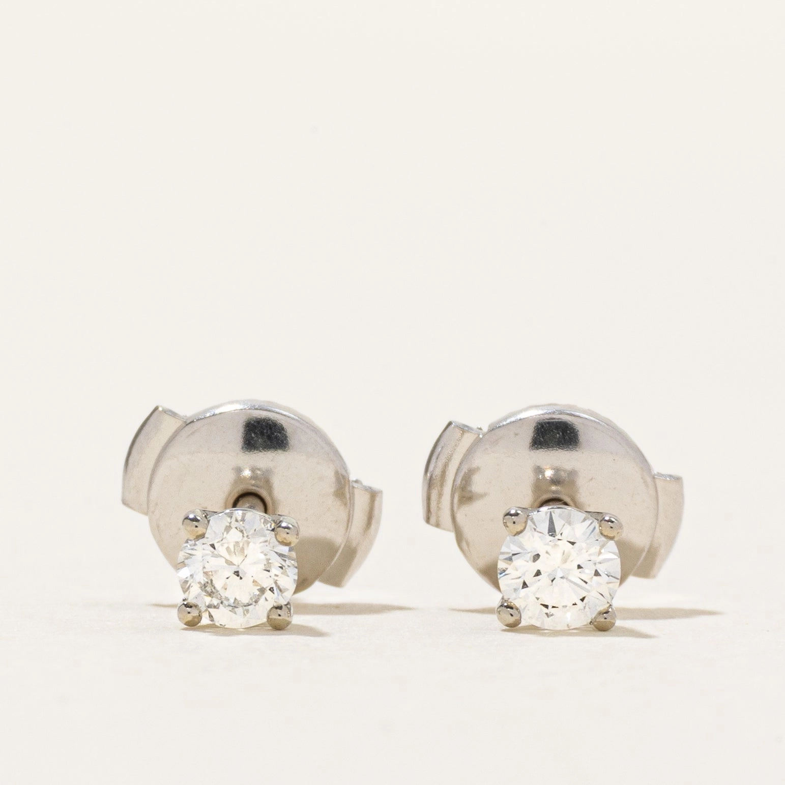 '100 Ways' 18k White Gold Diamond Studs | 0.30ctw Ethereal Vibe
