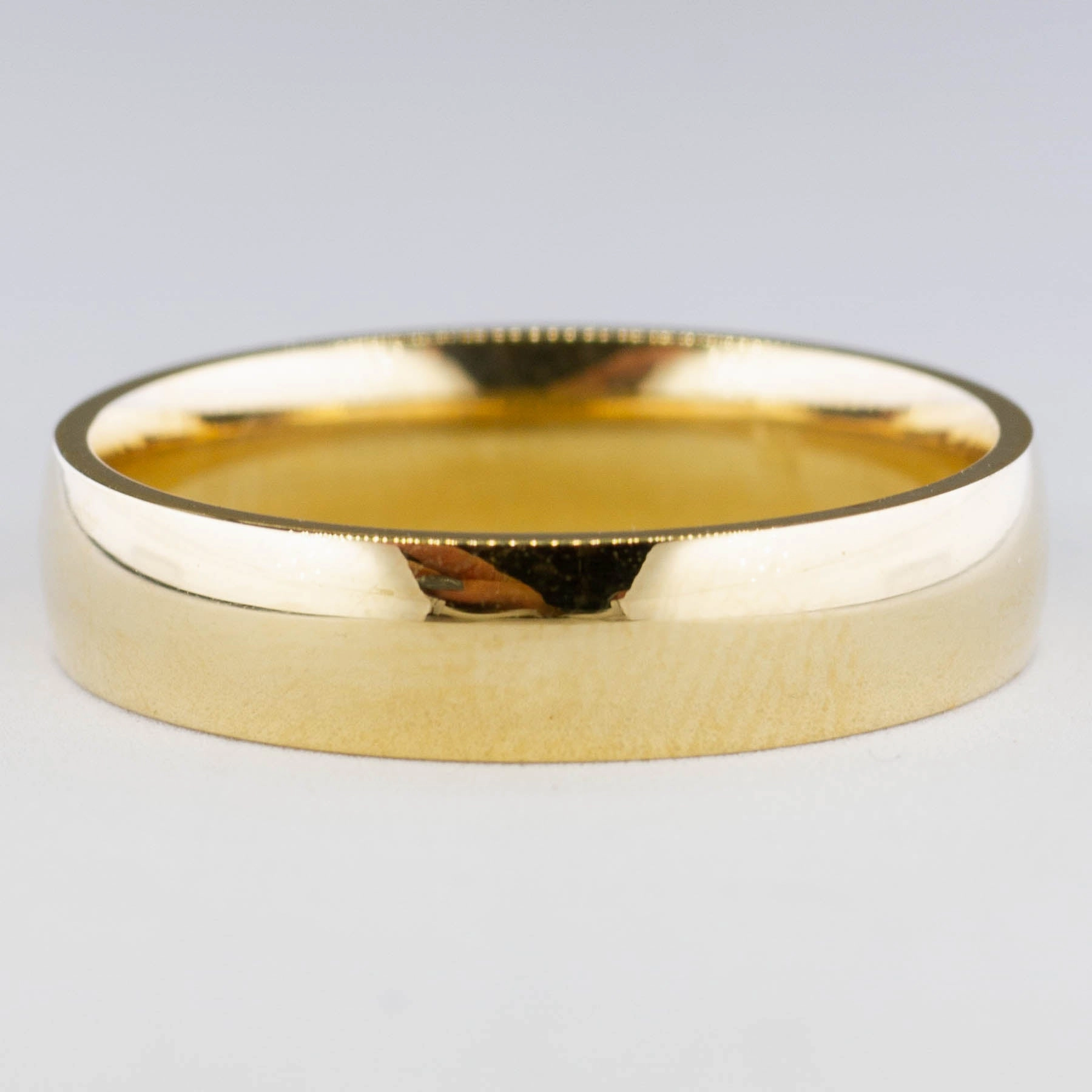 Fashion Accessories '100 Ways' 18k Yellow Gold Band | 5mm