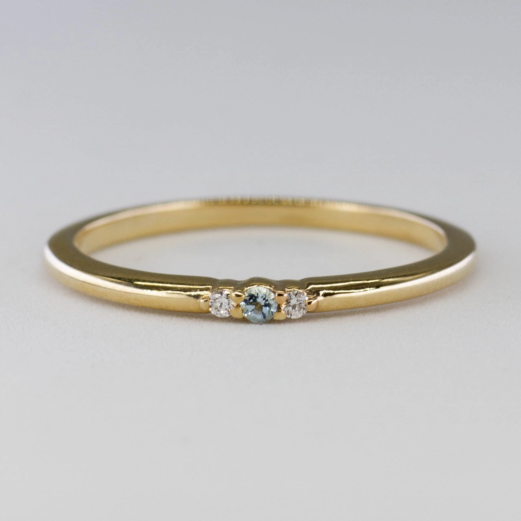 '100 Ways' Birthstone Stacking Rings | Options Available | Charming Finish Elegant Contour