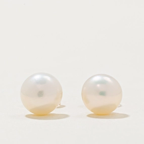 '100 Ways' Classic Pearl Stud Earrings | Special Look Neutral Mood