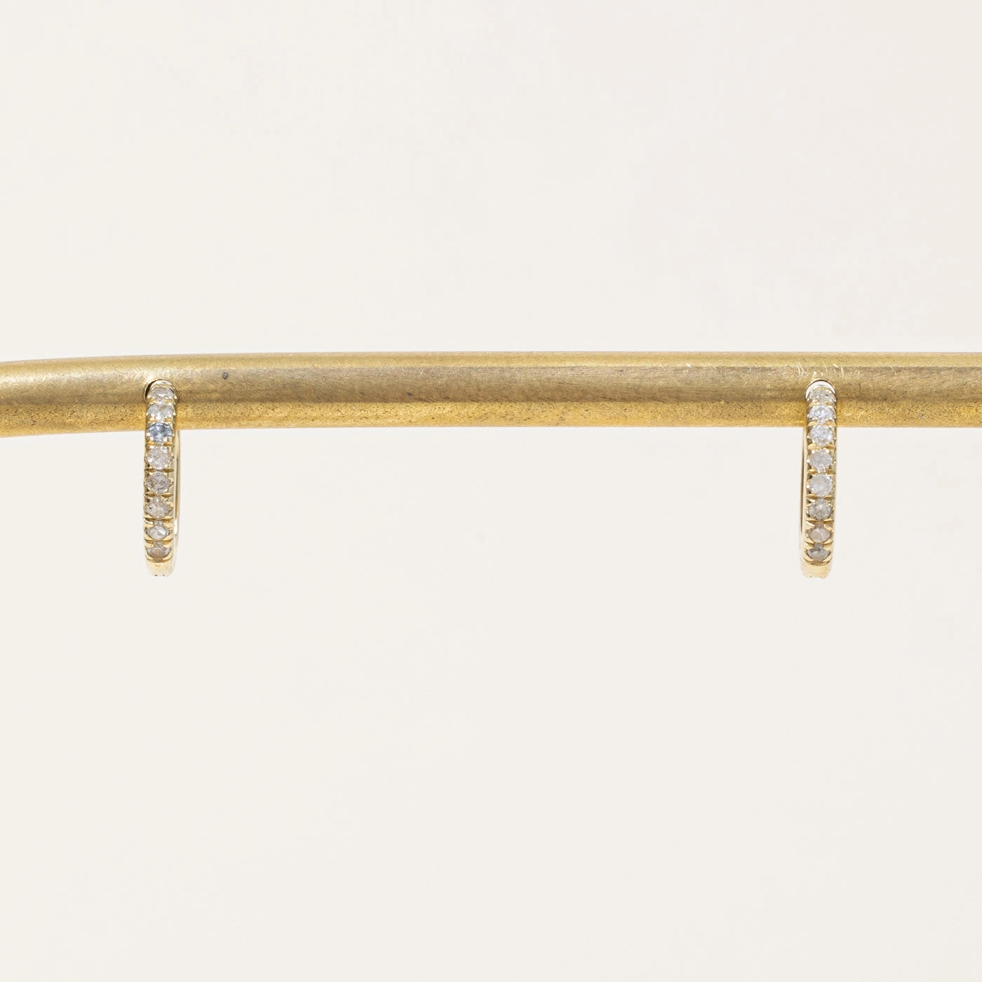 '100 Ways' Diamond Huggie Earrings | 0.125ctw | Winter Mood Distinctive Piece