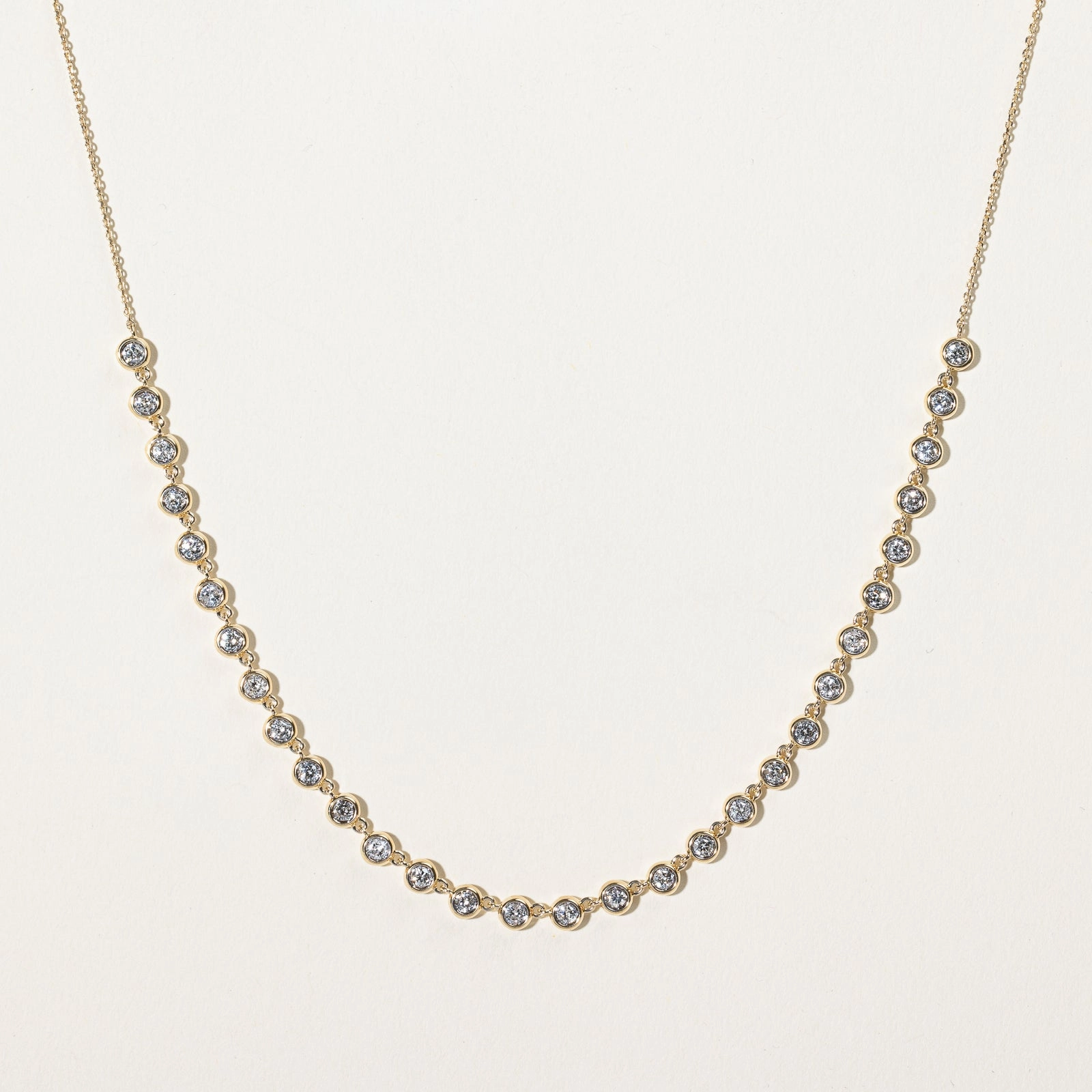 '100 Ways' Diamond Necklace | 1.50ctw | 15.5" | Expressive Touch Glow Up Look