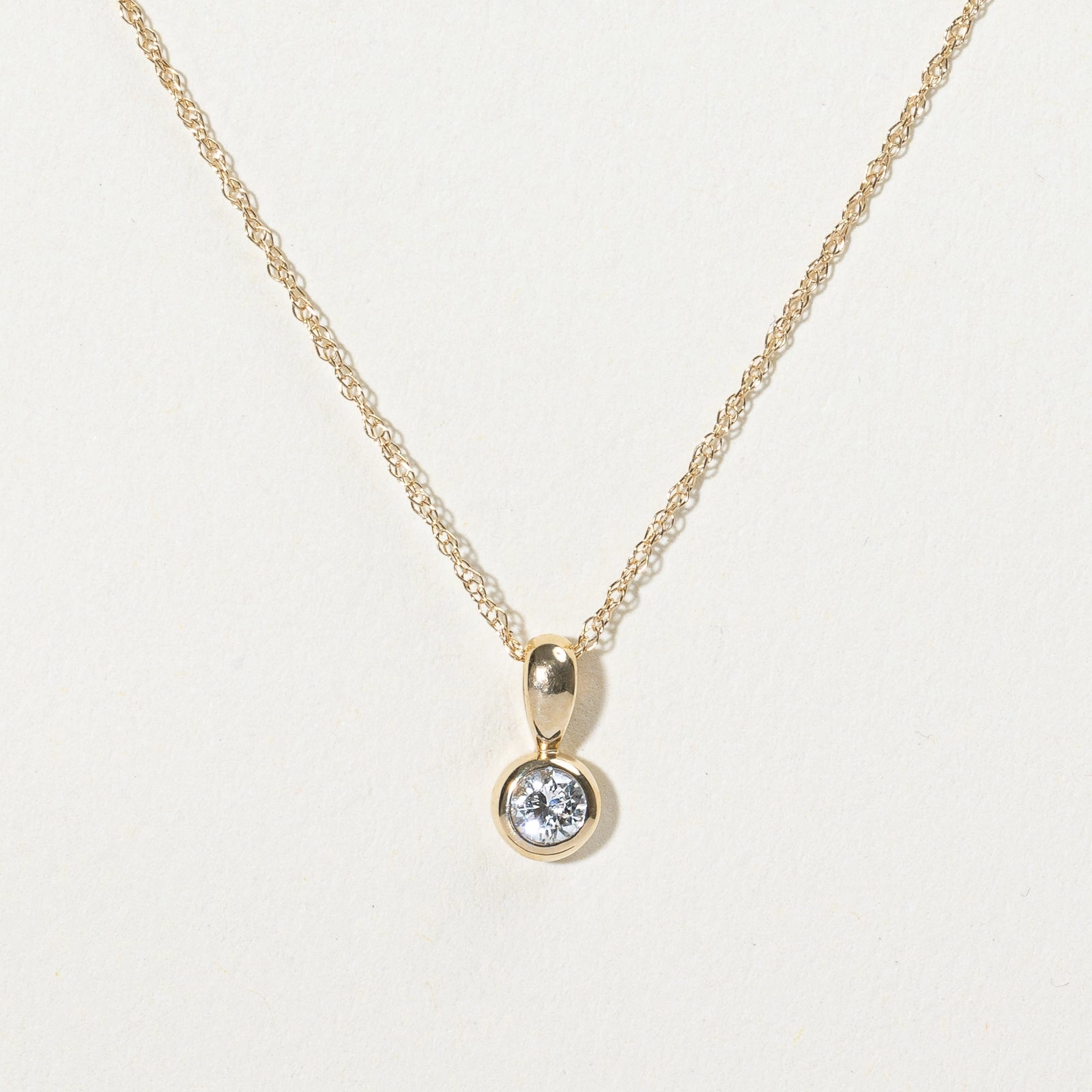 Weekend Style Luxury Style '100 Ways' Diamond Pendant & Necklace | 0.10ct | 18" |