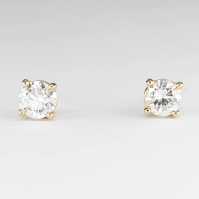 '100 Ways' Diamond Studs | 1.02 ctw | Classic Layer Unique Spark