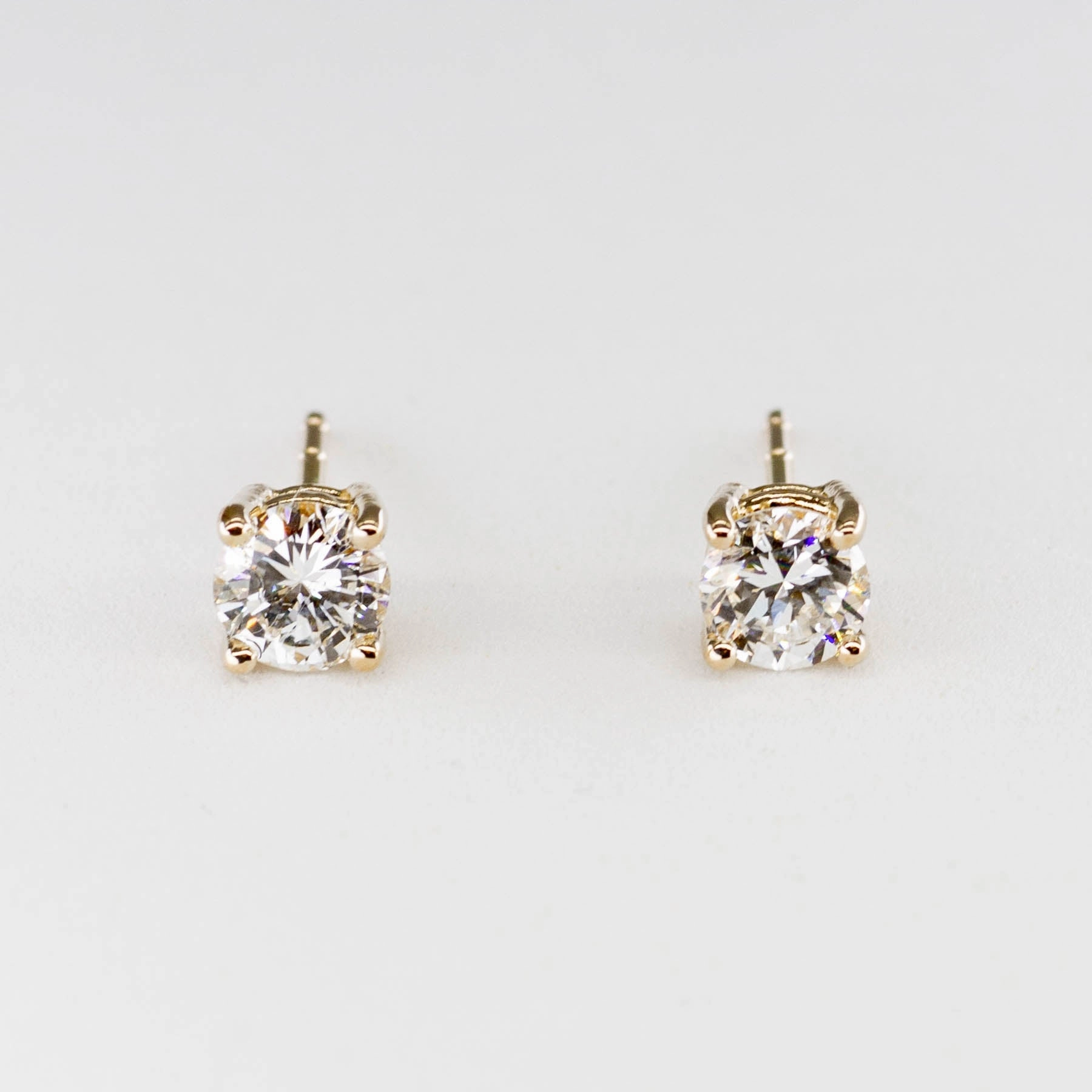 '100 Ways' Diamond Studs | 1.04 ctw | Boho Accent Graceful Choice