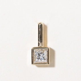 '100 Ways' GIA Certified Princess Cut Diamond Pendant | 0.51ct | Luxe Essentials Delicate Touch