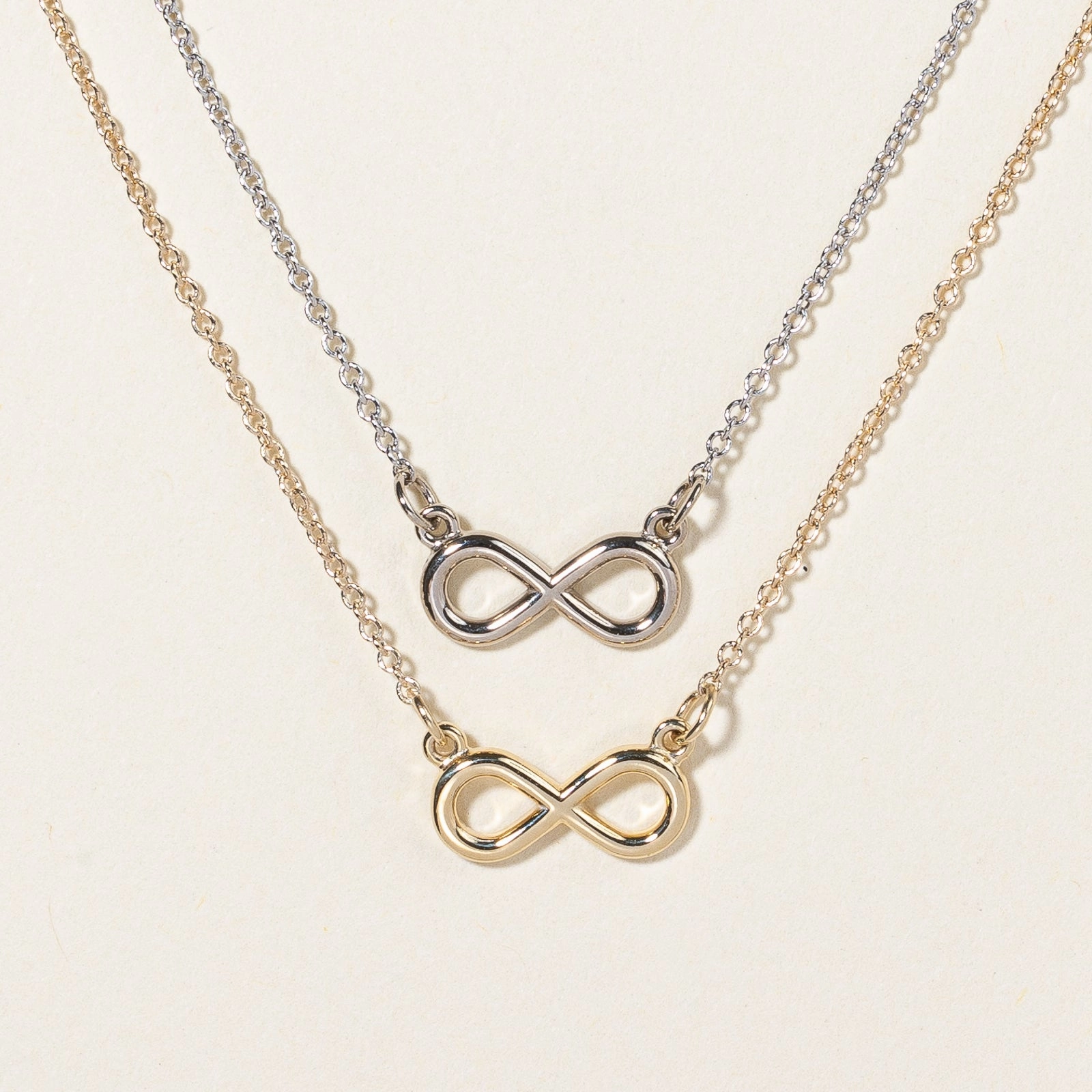 Sculpted Edge '100 Ways' Infinity Necklace | Options Available |
