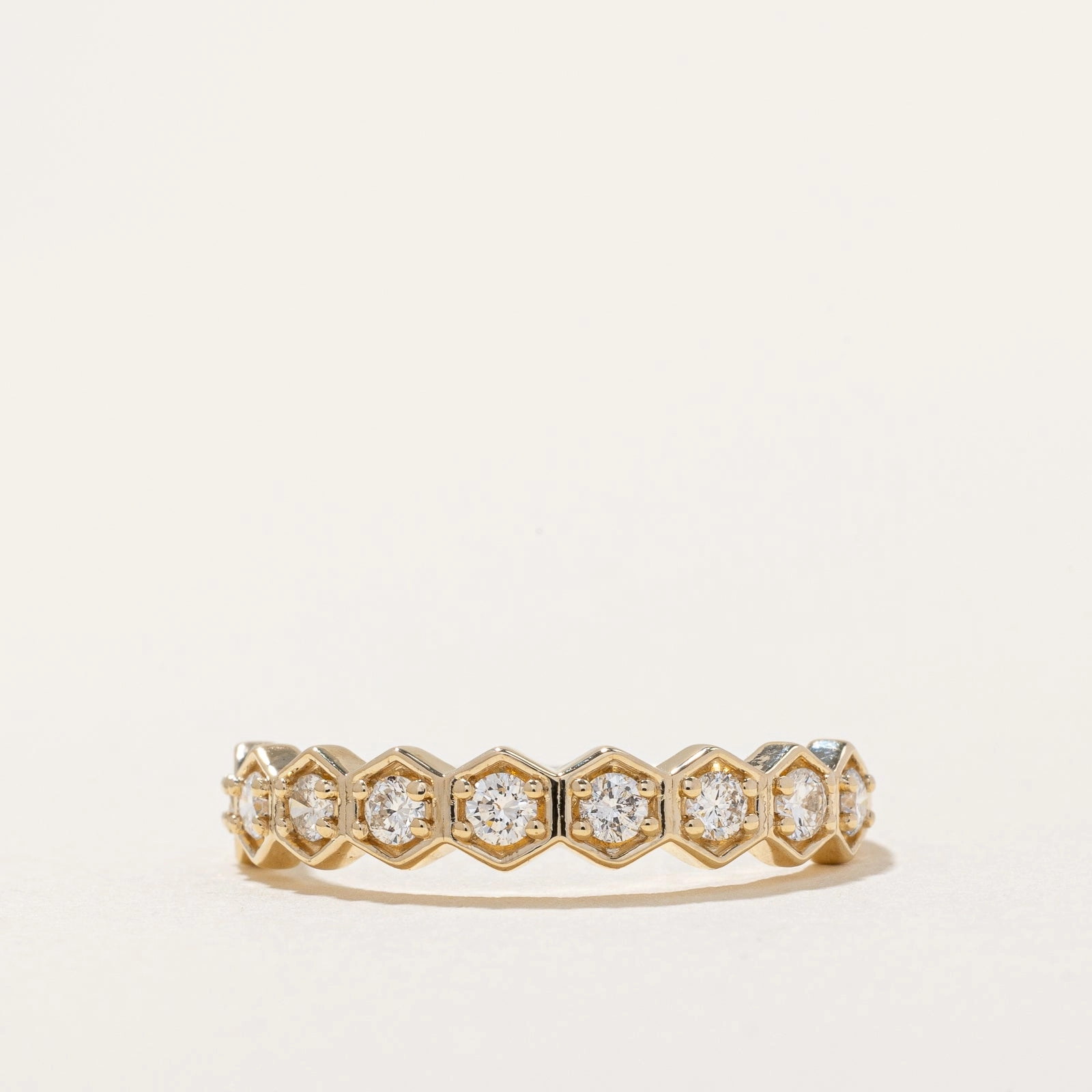 Luxe Mood Night Spark '100 Ways' Nine Stone Diamond Ring | 0.45ctw | SZ 7 |