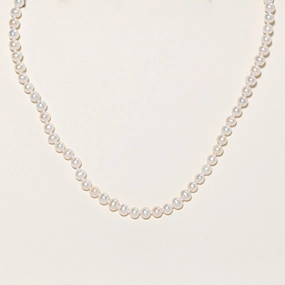Contemporary Edge '100 Ways' Panache Pearl Necklace | 16" |