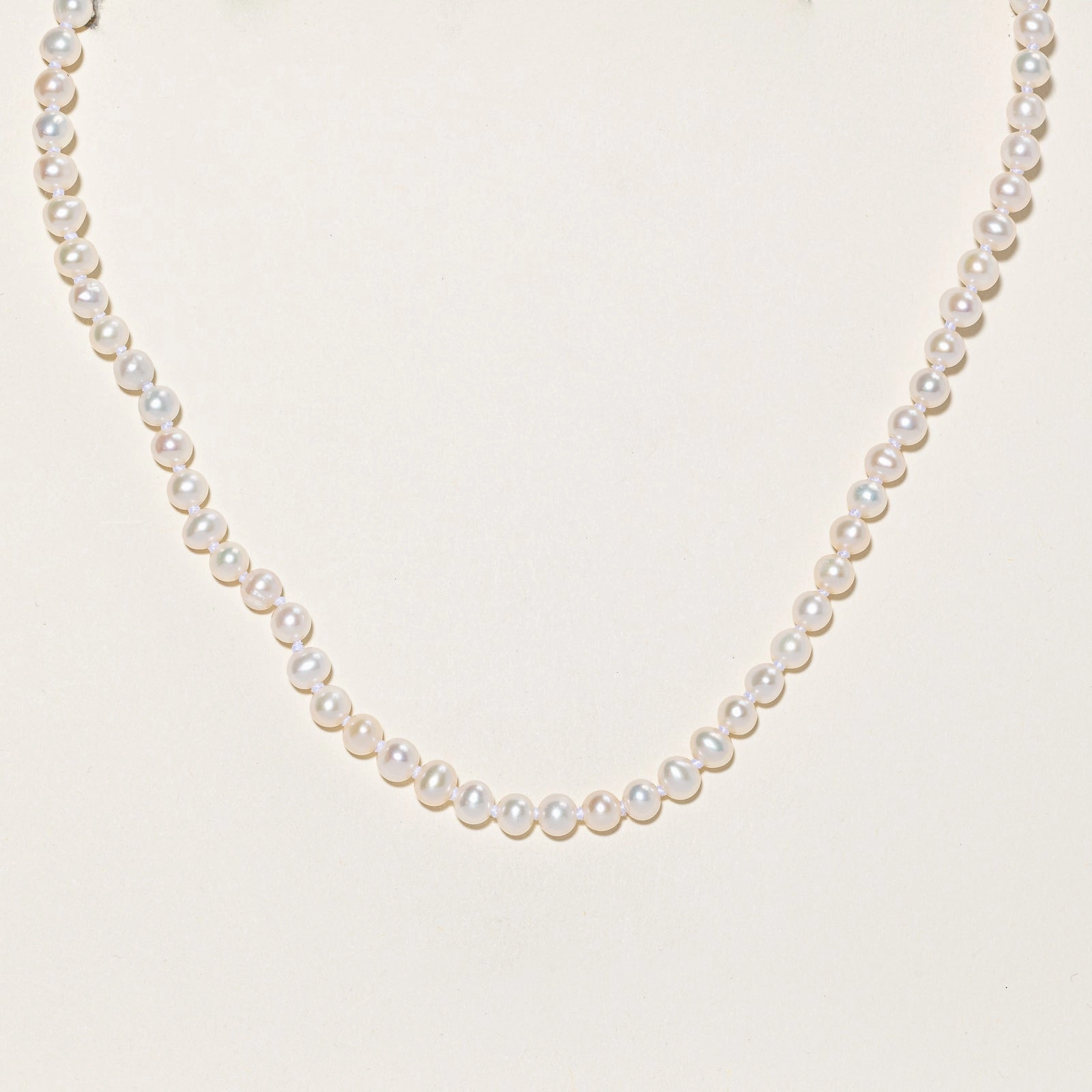 '100 Ways' Panache Pearl Necklace | 16" | Fashion Pairing Classy Accent