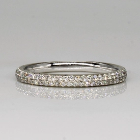 Flirty Accent Understated Spark 'Eddiest Best' Diamond Ring | 0.25ctw | SZ 6 |