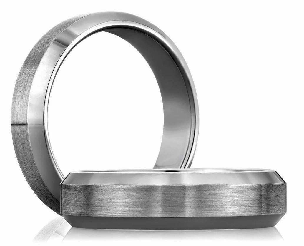 A. JAFFE Anniversary/Eternity 6mm Wedding Ring in 14K Gray Gold Fashion Staple
