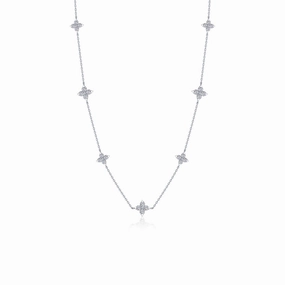 Date night Lux Appeal Lafonn Trillium Station Necklace, 18"
