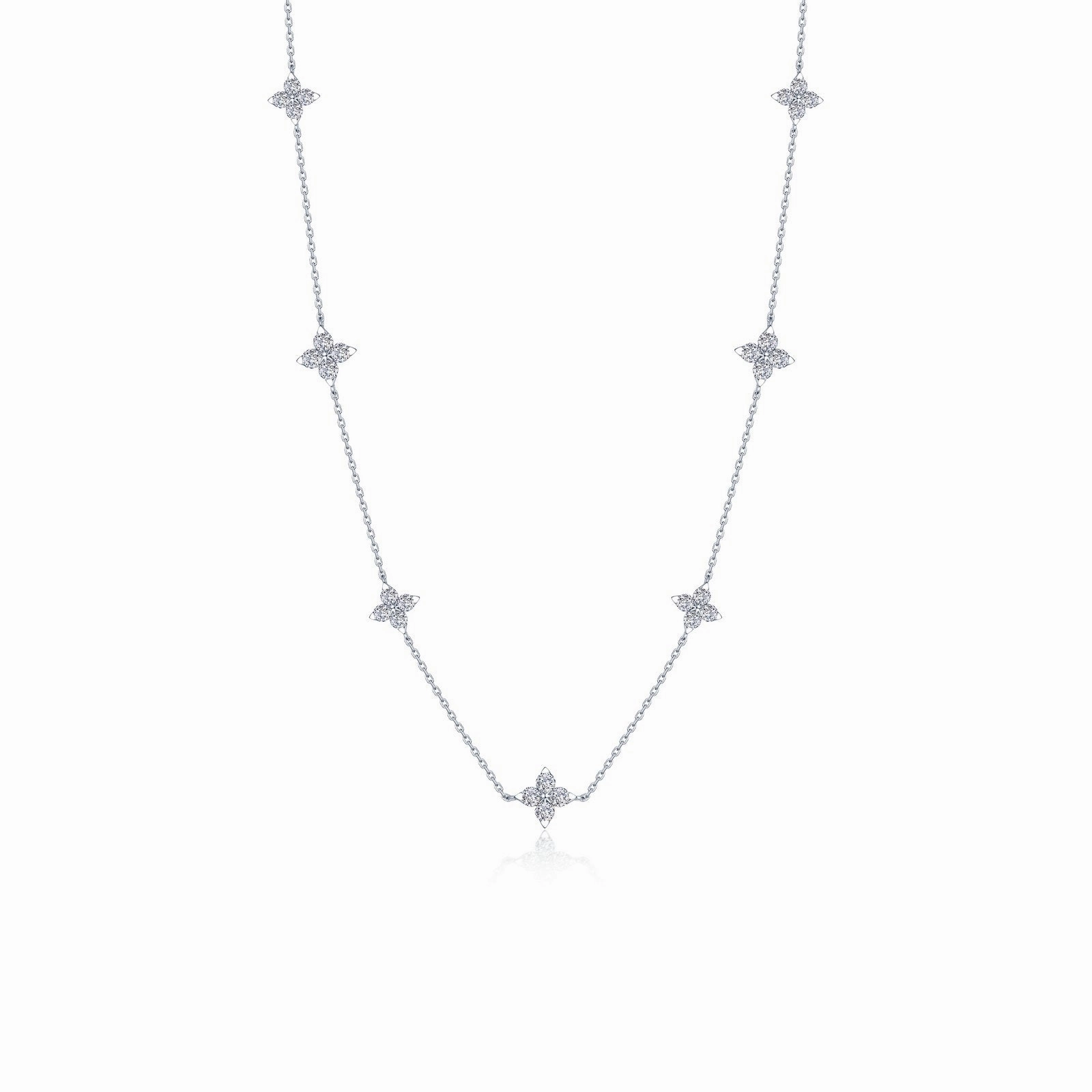 Date night Lux Appeal Lafonn Trillium Station Necklace, 18"