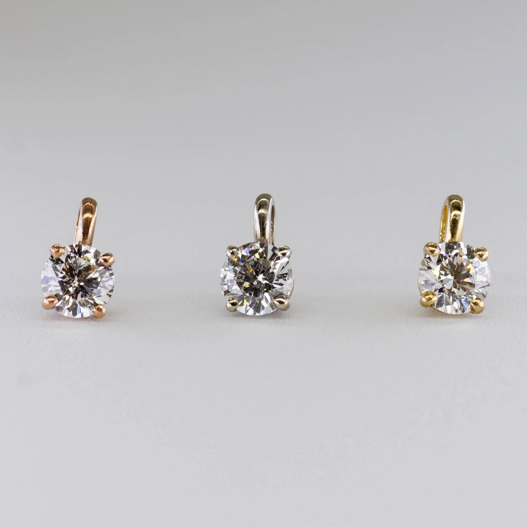 '100 Ways' Solitaire Diamond Pendant | Options Available | Unique Gem