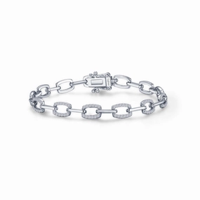 Alluring Edge Alternating Link Bracelet