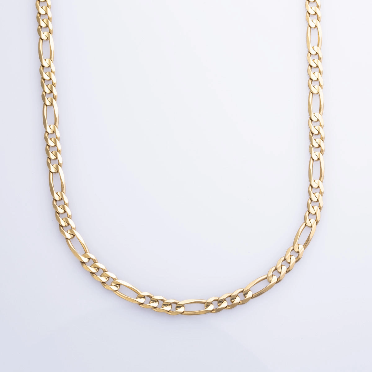 18k Yellow Gold Figaro Chain | 20" | Precious Touch