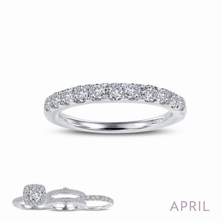 April Birthstone Ring Timeless Spark Luxury Feel