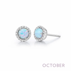Artisan Piece October Birthstone Earrings