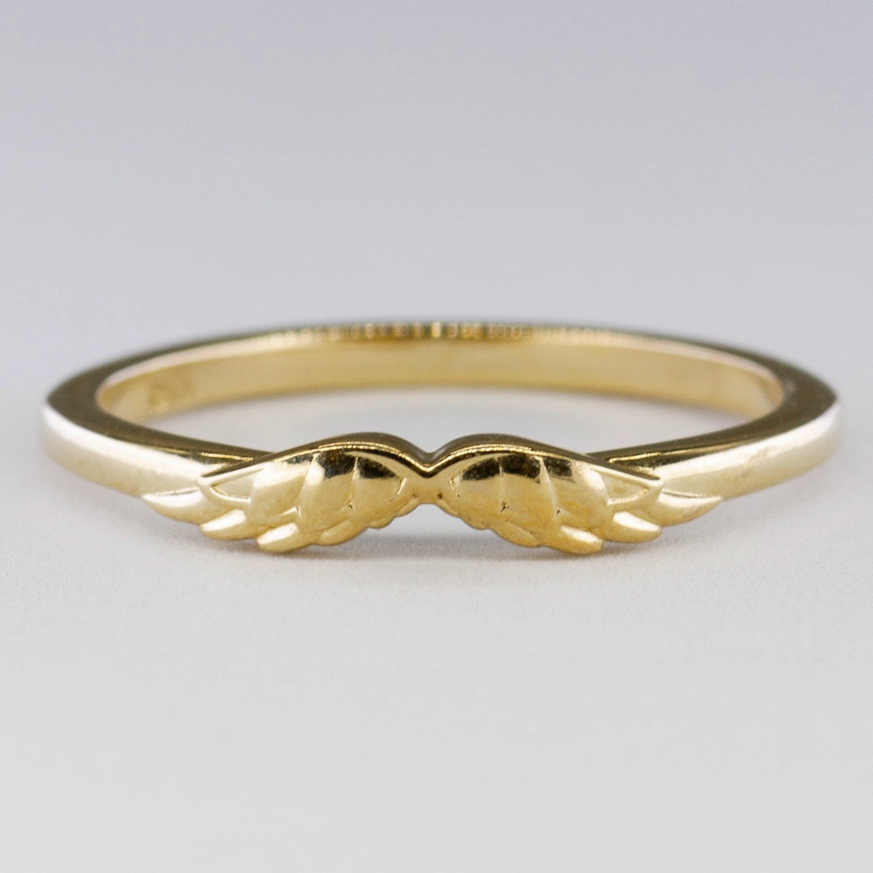 Shine In Light Heirloom Feel '100 Ways' Angel Wings Ring | SZ 7 |