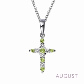 Finest Highlight Luxury Impression August Birthstone Necklace