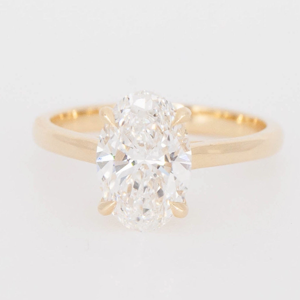 Hypoallergenic Accessory Graceful Structure Celine Ring - 2.78ct Lab Diamond