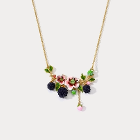 Blackberry Flower Necklace Lightweight accessory