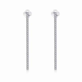 Unique Highlight Lafonn Linear Drop Earrings