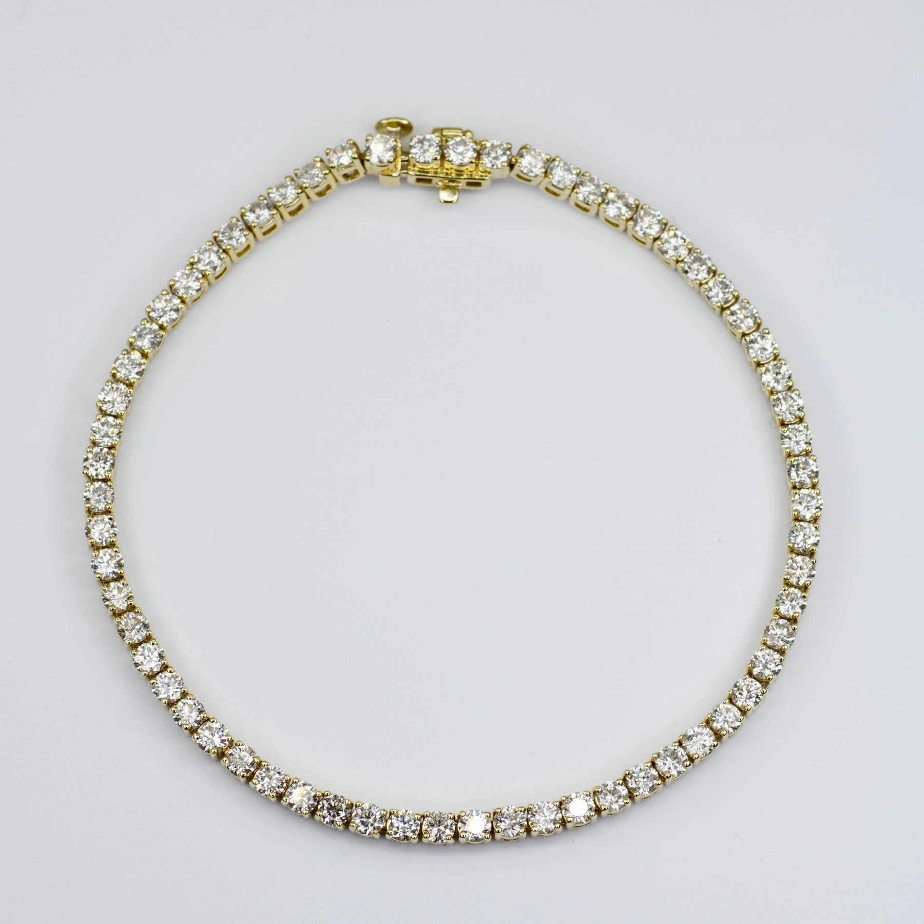 Evening Accessories Artistic Form '100 Ways' Diamond Tennis Bracelet | 5.75 ctw | 8"